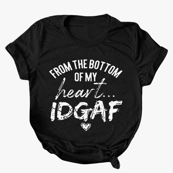 Tops - NIP Women's Funny Short Sleeve Tshirt